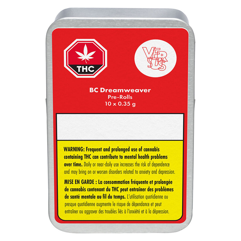 BC Dreamweaver Pre-Rolls - BC Dreamweaver 10 x 0.35G